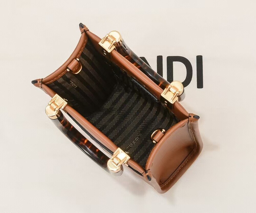 Fendi Sunshine Mini Shopper - Picture 9 of 9